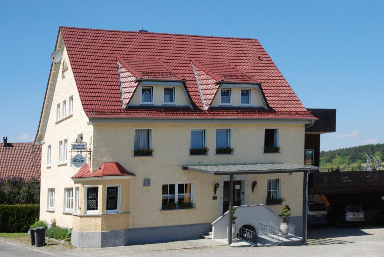 Landgasthof Schwanen Ostrach Exterior foto